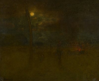 Der Mond bei Nacht von George Inness