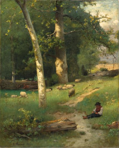 Unter dem Grünholz, 1881 von George Jnr. Inness