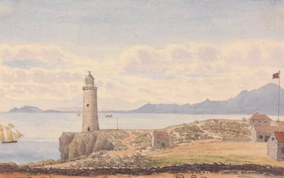 Europa-Leuchtturm, Ceuta, Spanien von George Lothian Hall