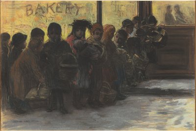 Brotlinie von George Luks