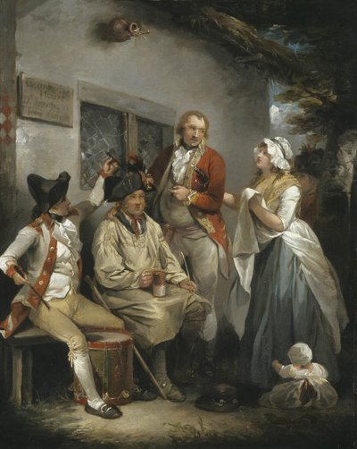 Ein Rekrut wird trepaniert, ca. 1790 von George Morland