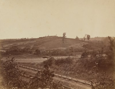 Schlachtfeld in Atlanta von George N. Barnard