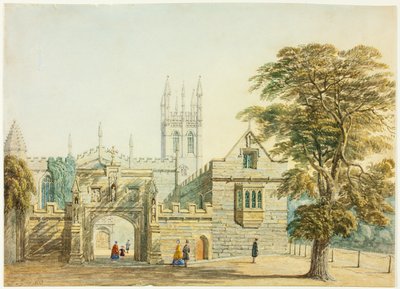 Magdalen College und Turm, Oxford von George Pyne