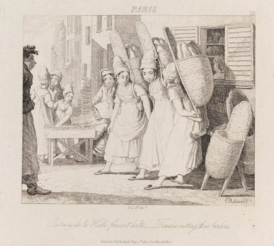 Frauen ruhen, Paris, um 1821 von George Robert Lewis