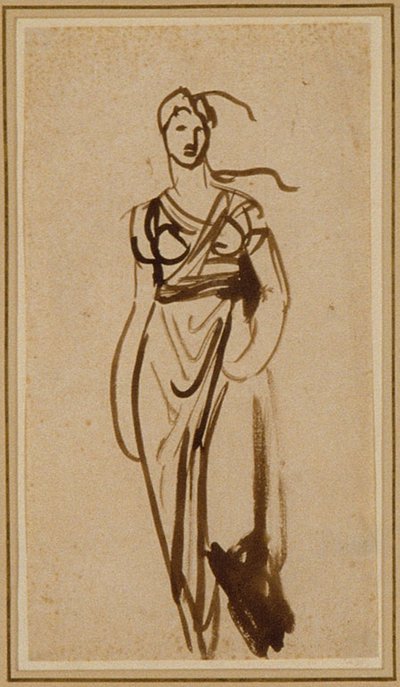 Figur einer Frau von George Romney