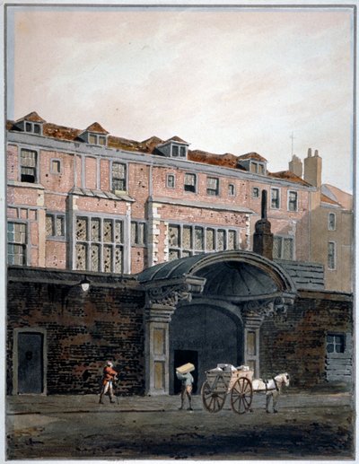 Tor von Winchester Place, London, 1820 von George Shepherd