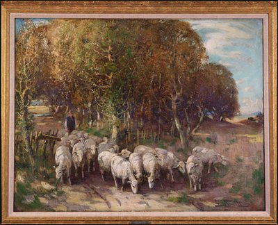 Die Herde treiben von George Smith