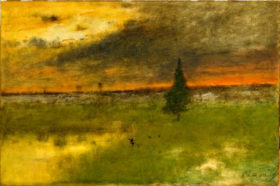 Die einsame Kiefer von George Snr. Inness