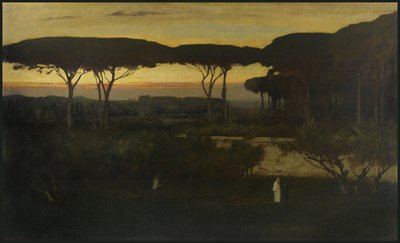 Der Mönch, 1873 von George Snr. Inness