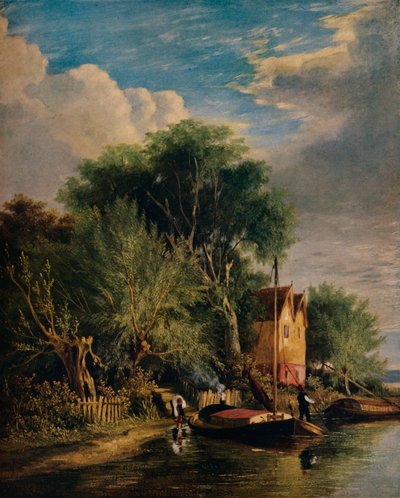 Auf der Yare, um 1828, 1938 von George Vincent