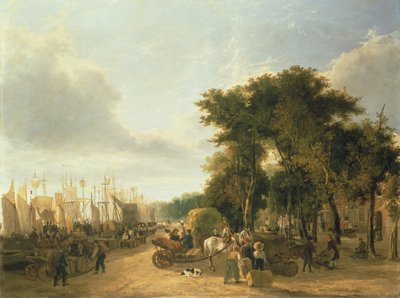 Yarmouth Quay, 1823 von George Vincent