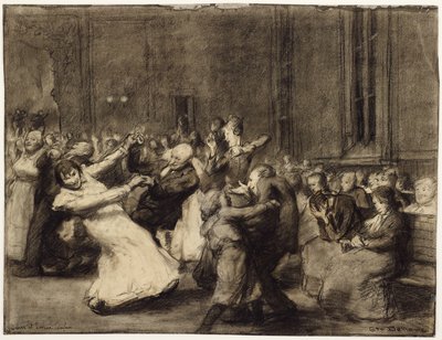 Tanz im Irrenhaus von George Wesley Bellows