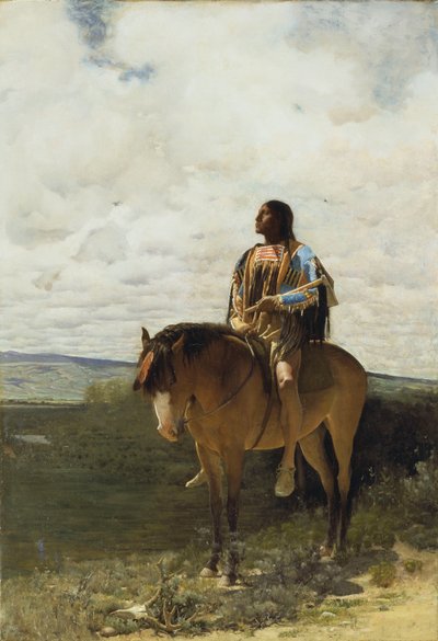 Der Sioux-Krieger von George de Forest Brush