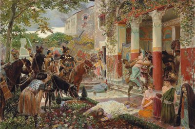 Ansturm der Tataren von Georges Antoine Rochegrosse
