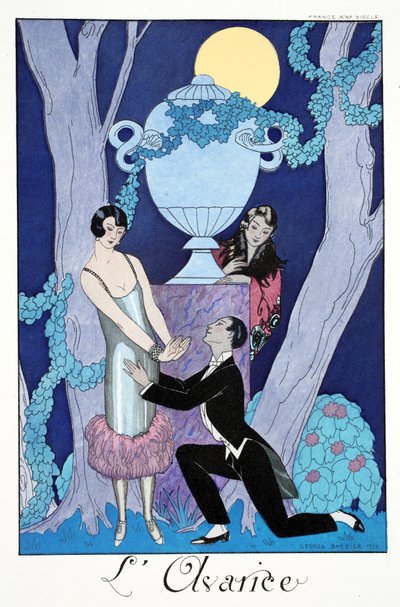 Die Habgier von Georges Barbier