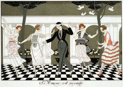 Liebe ist blind von Georges Barbier