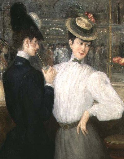 Erfrischungsbar im Folies Bergère von Georges Bottini