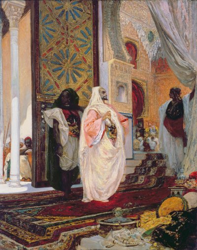 Eintritt ins Harem von Georges Clairin