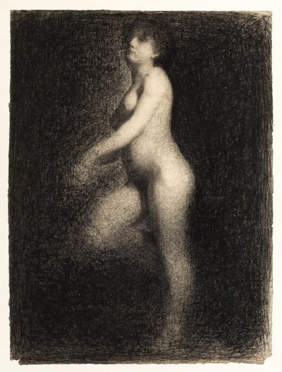 Weiblicher Akt, ca. 1879-81 von Georges Pierre Seurat