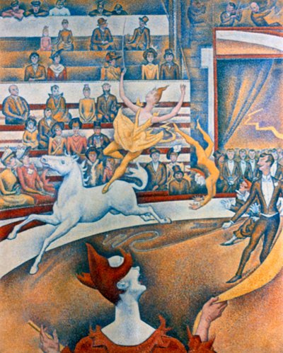 Der Zirkus, 1891 von Georges Pierre Seurat