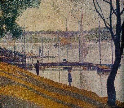 Le Pont de Courbevoie, 1886 von Georges Pierre Seurat