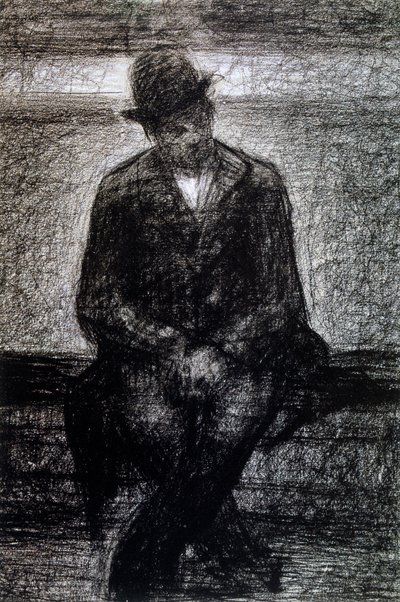 Vagabund, ca. 1880-1891 von Georges Pierre Seurat