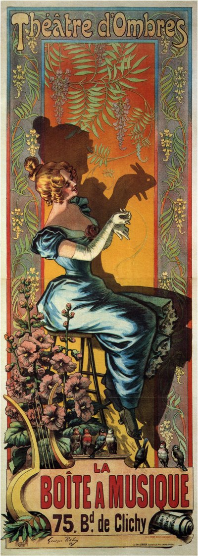 Die Spieluhr, 1898 von Georges Redon