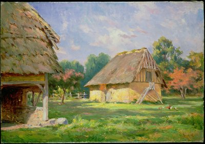 Normannische Bauernhöfe von Georges Serrier