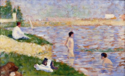 Ein Bad in Asnières von Georges Seurat