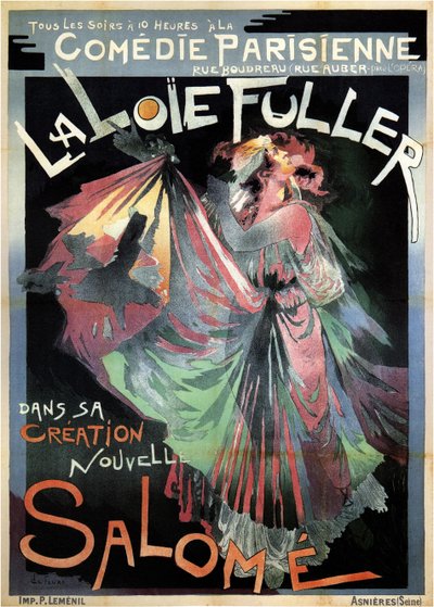 Loïe Fuller als Salomé, 1895 von Georges de Feure
