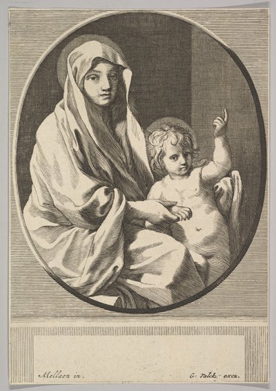 Maria mit dem Kind von Gerald Valck