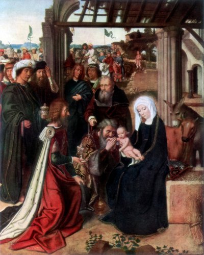 Die Anbetung der Könige, 1927 von Gerard David