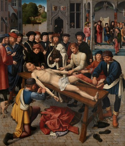 Die Häutung des Sisamnes von Gerard David