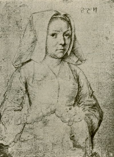 Junge Frau, spätes 15. - frühes 16. Jahrhundert, 1908 von Gerard David
