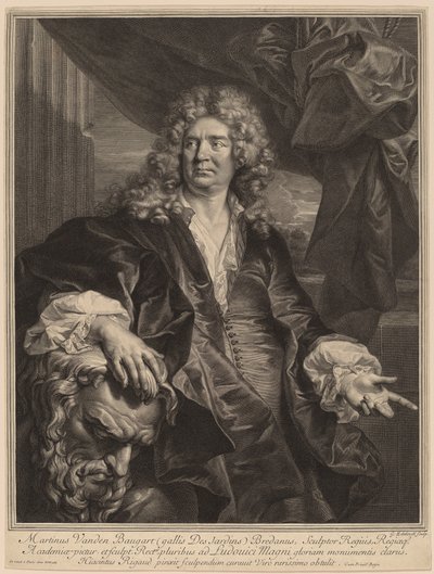 Martin Desjardins von Gerard Edelinck after Hyacinthe Rigaud