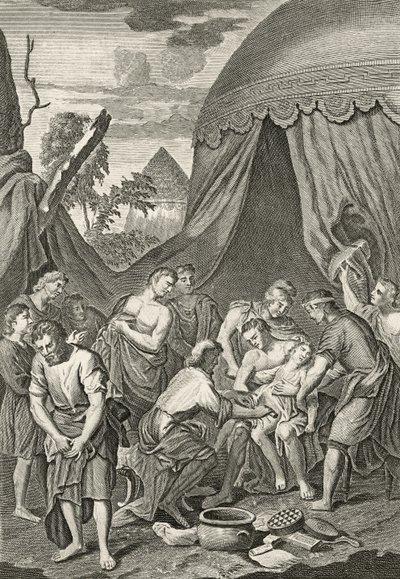 Die Beschneidung Christi, 1762 von Gerard Hoet