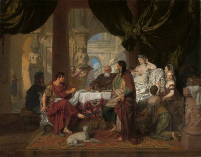 Cleopatras Bankett von Gerard de Lairesse