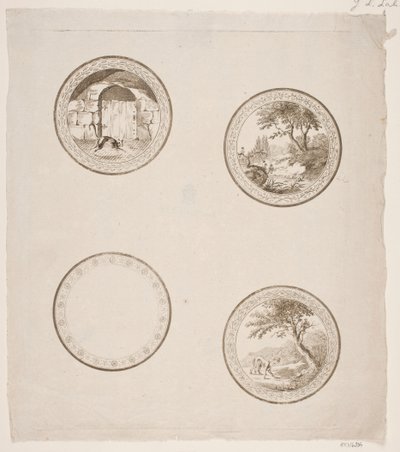 Feuervignetten zu La Fontaines Fabeln von Gerhard Ludvig Lahde