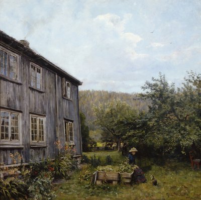 Im Garten von Gerhard Peter Frantz Vilhelm Munthe