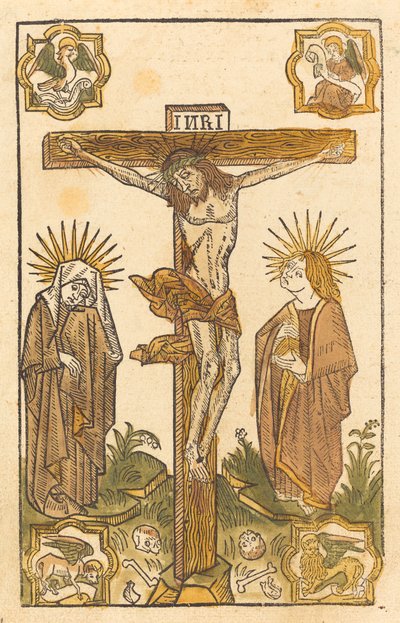 Christus am Kreuz von German 15th Century