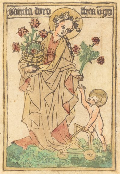 Sankt Dorothea von German 15th Century
