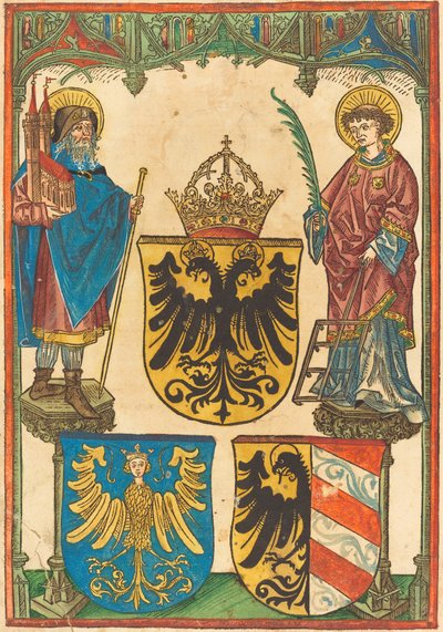 Heiliger Sebaldus und Heiliger Laurentius von German 15th Century