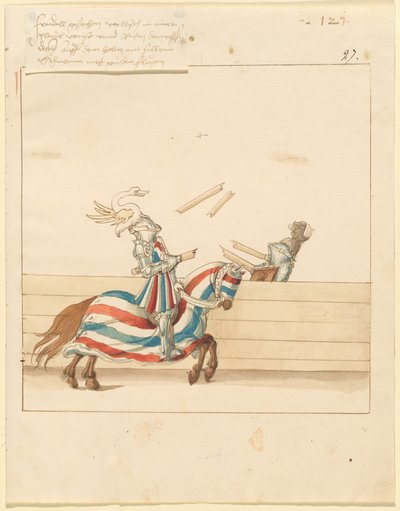 Italienisches Friedens-Turnier von German 16th Century