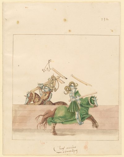 Italienisches Friedens-Turnier von German 16th Century