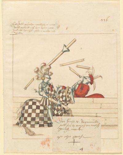 Italienisches Friedens-Turnier von German 16th Century