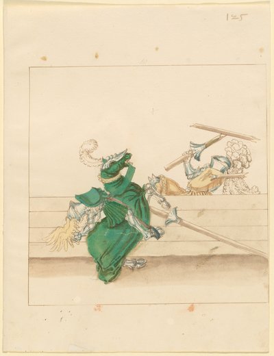 Italienisches Friedens-Turnier von German 16th Century