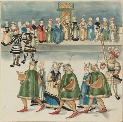 Maskerade von German 16th Century