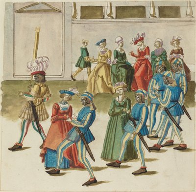 Maskerade von German 16th Century