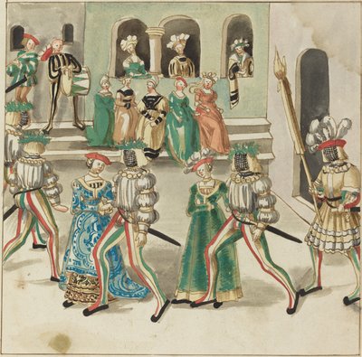 Maskerade von German 16th Century