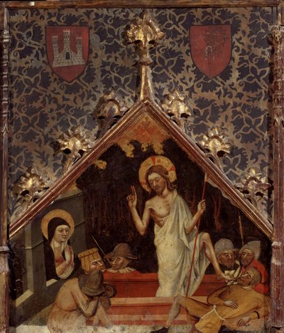 Die Auferstehung Christi, 15. Jahrhundert von German Master